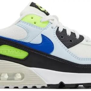 EUC Nike Air Max 90
White Blue Tint Volt sz 8.5